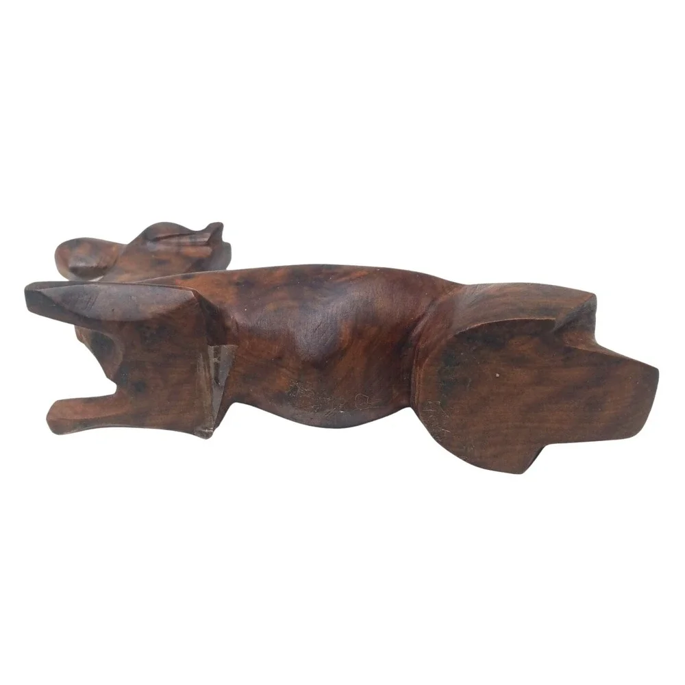 Hand‎ Carved Moroccan Thuya Wood Camel, Hand Carved Decor, Wood Art /5